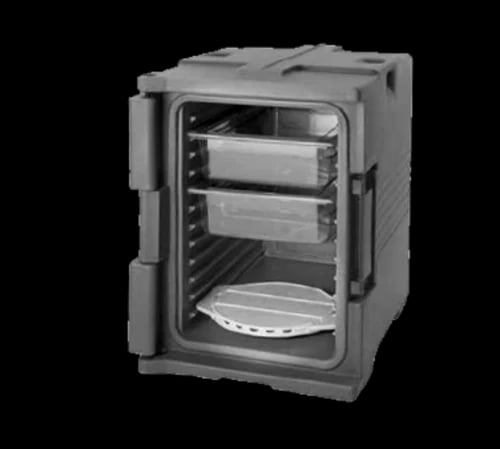 Cambro Ultra Pan Carrier UPC400SP131 Insulated Dark Brown Front Loader Food Carrier