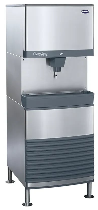 Follett Symphony Plus™ 110FB414A-LI Freestanding Ice-Only Dispenser 425 Pound Daily Production 90 Pound Storage Lever Dispense Nugget Style Ice — 115V, 1PH