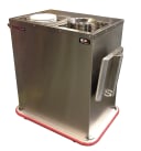 Carter-Hoffmann® PBH2S Portable Plate + Base Warmer Dispenser 150 Max Plates 120 Max Bases 7 Inch