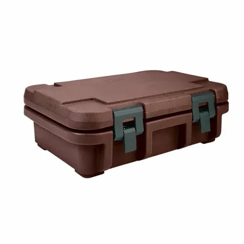 Cambro Ultra Pan Carrier UPC140131 Dark Brown Top Loader 4" Deep
