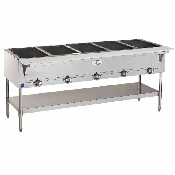 Sentinel SN-GBM-5LP 5-Well Liquid Propane Hot Food Steam Table 72-1/2"W