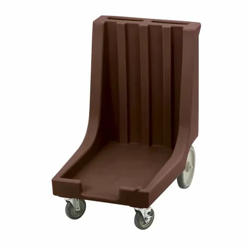 Cambro Camdolly CD1826HB131 Dark Brown Food Carrier Dolly With Handle