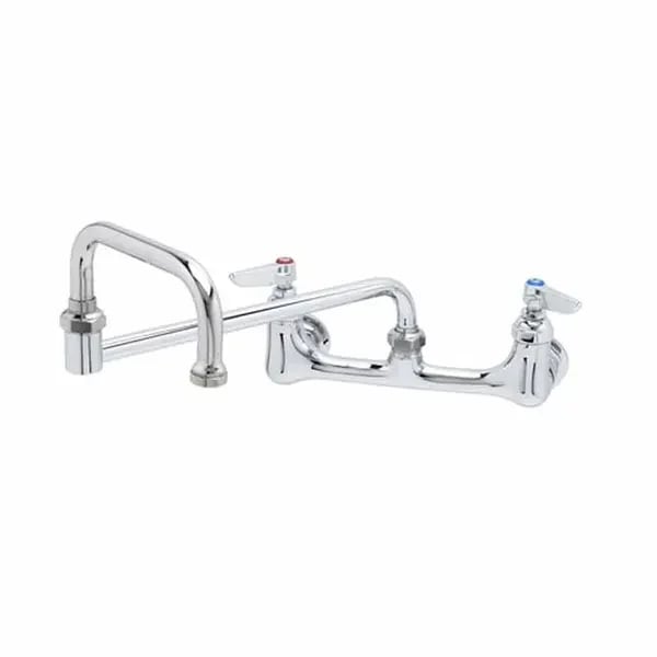 T&S B-0266-CR-SC 8" Double Pantry Mixing Faucet