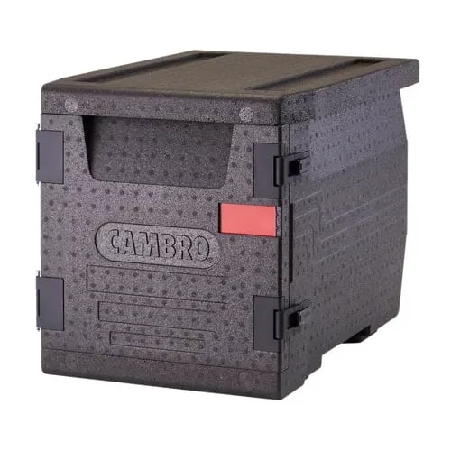 Cambro Gobox EPP300110 Black Front Loader 4" Deep