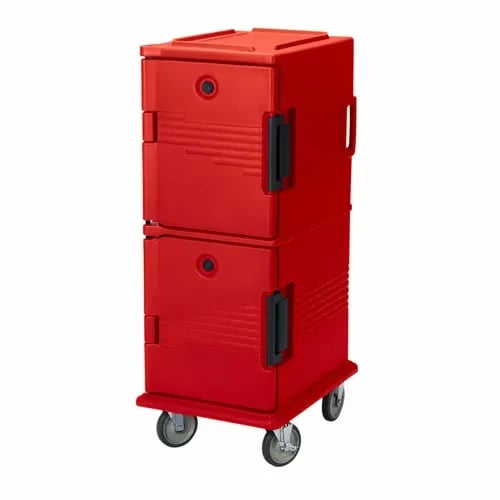 Cambro Ultra Cam Cart UPC800158 Insulated Hot Red Front Loader Food Carrier