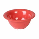 Thunder Group CR5510RD Orange 10 oz. Melamine Soup Bowl | Case of 12
