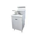Black Diamond BDGF-150/LPG 65-70 lb. Liquid Propane Floor Fryer 150,000 BTU
