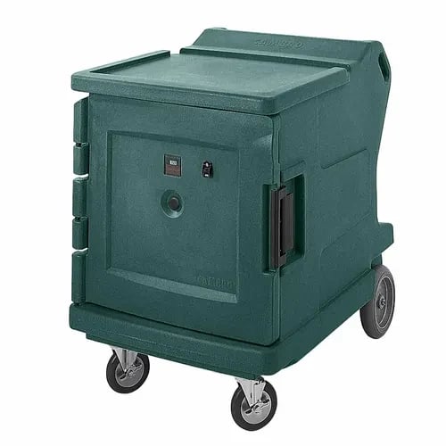Cambro Camtherm CMBH1826LC192 Granite Green Hot Cart