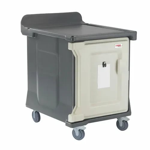 Cambro MDC1520S10HD191 Granite Gray Meal Delivery Cart