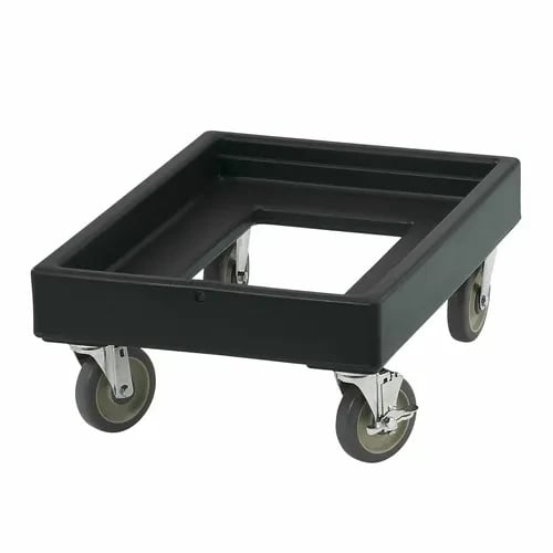 Cambro Camdolly CD100110 Open Frame Black Food Carrier Dolly