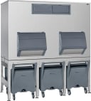 Follett ITS3250SG-90 Gravity Dispense Ice Bin 3255 Pound Capacity Polyethylene Interior Cube, Flake, Nugget Ice Compatibility