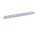 Bakers Pride 2M-U1043A Name Plate, Bakers Pride, 13-3/4", Blue