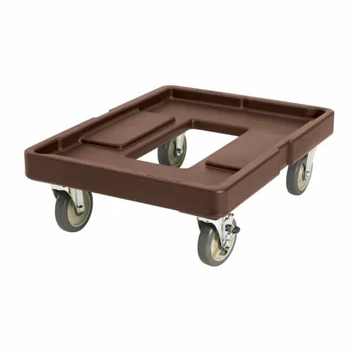 Cambro Camdolly CD400131 Open Frame Dark Brown Food Carrier Dolly
