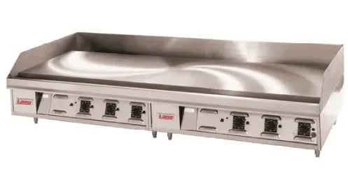 Lang Oven Parts — Lang 172SC Electric Countertop Griddle 72 Inch Wide Solid State Thermostat Control Rectangle Chrome Plated 1 Inch Thick Plate Heavy-Duty — 480V, 3PH