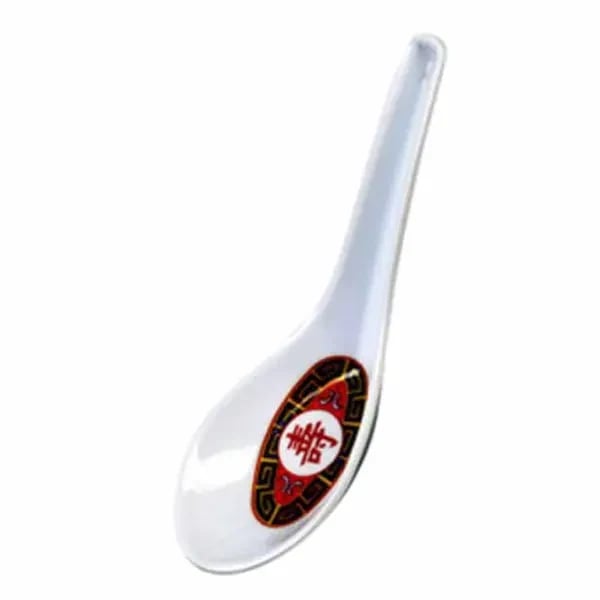 Thunder Group 7004TR Longevity 3/4 oz. Melamine Spoon | Case of 60