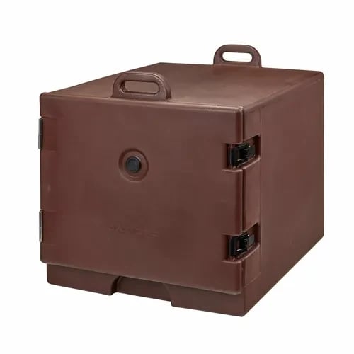 Cambro Camcarrier 1826MTC131 Insulated Dark Brown Front Loader Food Carrier