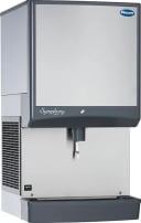 Follett Symphony Plus™ 25CI414W-LI Countertop Ice-Only Dispenser 425 Pound Daily Production 25 Pound Storage Lever Dispense Nugget Style Ice — 115V, 1PH