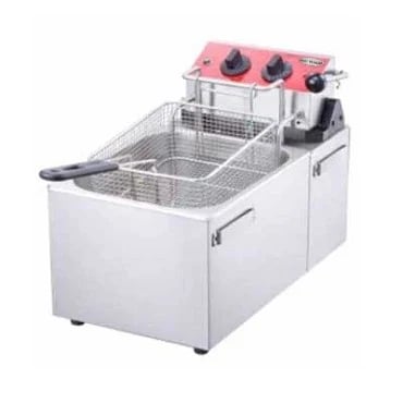 Serv-Ware EF-06L Electric Countertop Deep Fryer Single Tank 6 Liter