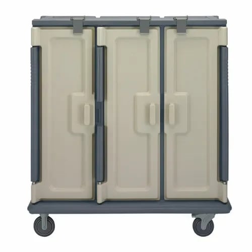 Cambro MDC1411T60191 Granite Gray Meal Delivery Cart