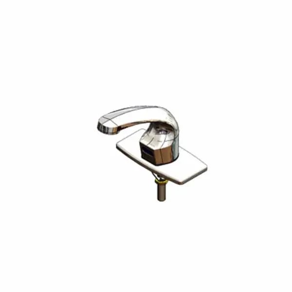 T&S EC-3102-TMV4V05 4" Deck Mount ChekPoint Electronic Hands Free Sensor Faucet