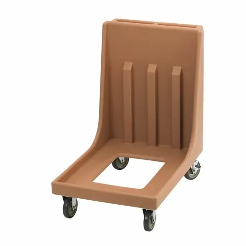 Cambro Camdolly CD1826MTC157 Open Frame Coffee Beige Food Carrier Dolly With Handle