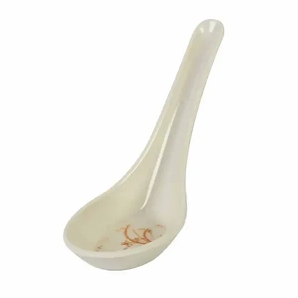 Thunder Group 7003GD Gold Orchid 3/4 oz. Melamine Spoon | Case of 60