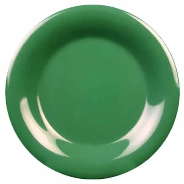 Thunder Group CR012GR Green 11-3/4" Melamine Plate | Case of 12
