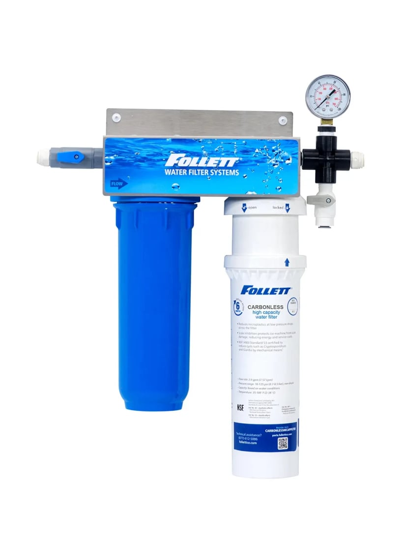 Follett Ice Machine Parts — Follett CARBONLESSHICAPSYS Water Treatment Filter