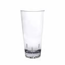 Thunder Group PLTHMG020C 20 oz. Clear Polycarbonate Mixing Glass | Case of 12