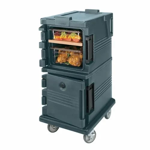 Cambro Ultra Cam Cart UPC600191 Insulated Granite Gray Front Loader Food Carrier