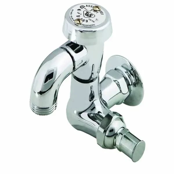 T&S B-0720 Single Hole Wall Mount Sill Faucet