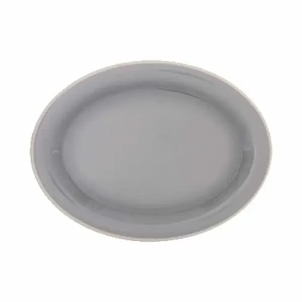 Thunder Group DM212H Graham 12" x 9" Oval Melamine Platter | Case of 12