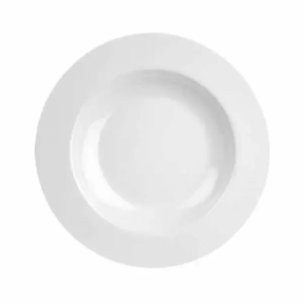 Thunder Group CR5811W White 16 oz. Melamine Pasta Bowl | Case of 12