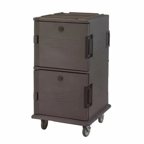 Cambro Ultra Cam Cart UPC1600SP194 Insulated Granite Sand Front Loader Food Carrier