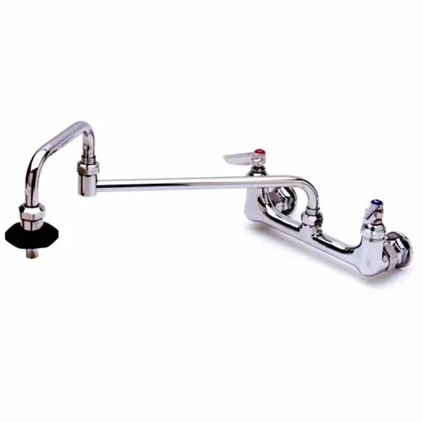 T&S B-0597 8" Wall Mount Pot Filler Faucet