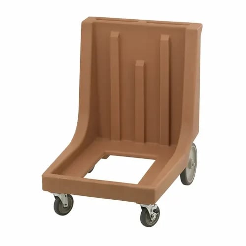 Cambro Camdolly CD1826MTCHB157 Open Frame Coffee Beige Food Carrier Dolly With Handle