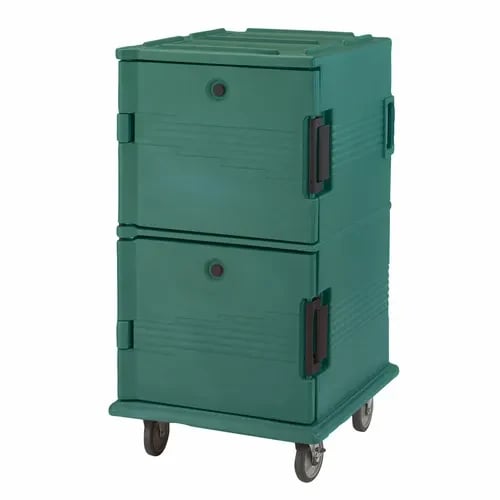 Cambro Ultra Cam Cart UPC1600SP519 Insulated Green Front Loader Food Carrier