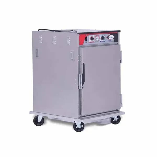 BevLes HCSS44W64 Insulated Solid Door Half Height Heated Holding Cabinet 28"W