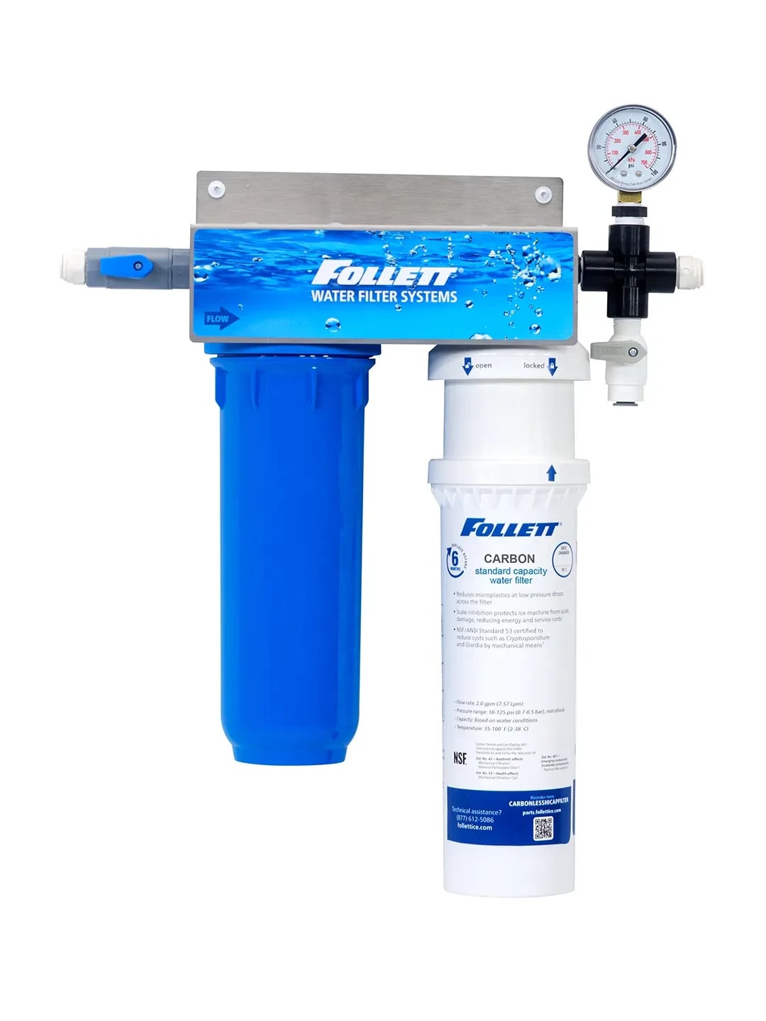 Follett CARBONSTDCAPSYSTEM Water Treatment Filter 5,000 Gallon Capacity