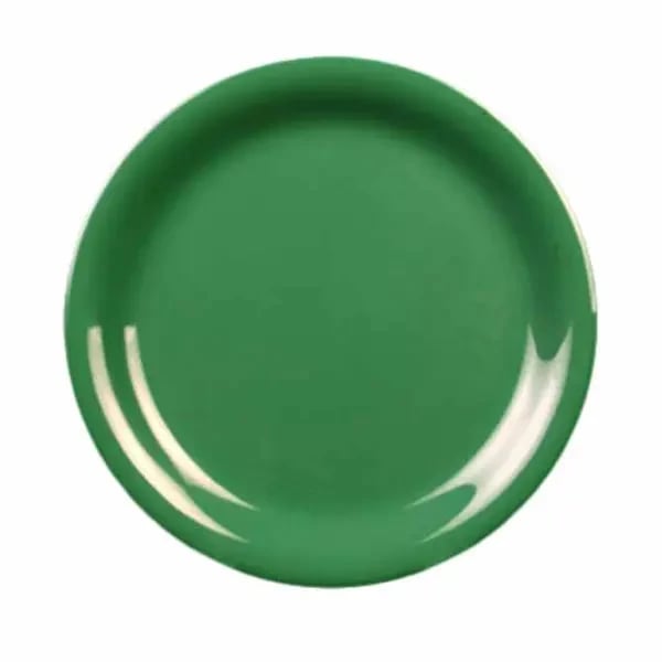 Thunder Group CR110GR Green 10-1/2" Melamine Plate | Case of 12