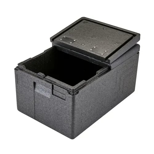 Cambro Gobox EPP180FLSW110 Black Top Loader 8" Deep