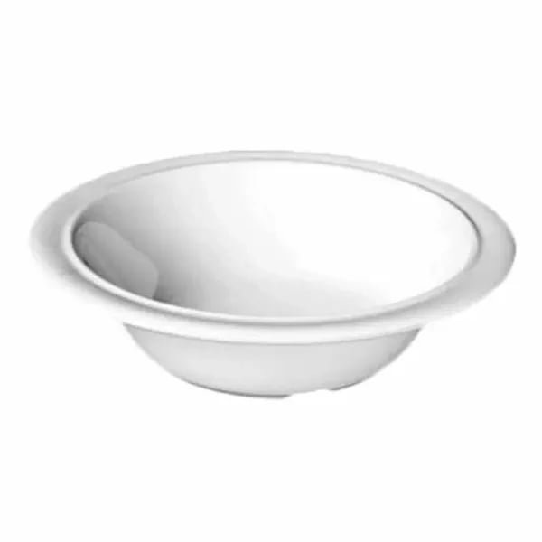 Thunder Group NS307W NuStone White 12 oz. Melamine Soup/Cereal Bowl | Case of 12