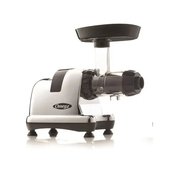 OMEGA J8006HDC Silver Low Speed Masticating Juicer and Nutrition System