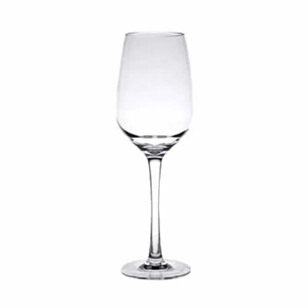 Thunder Group PLTHWG014RC 14 oz. Clear Polycarbonate Red Wine Glass | Case of 12