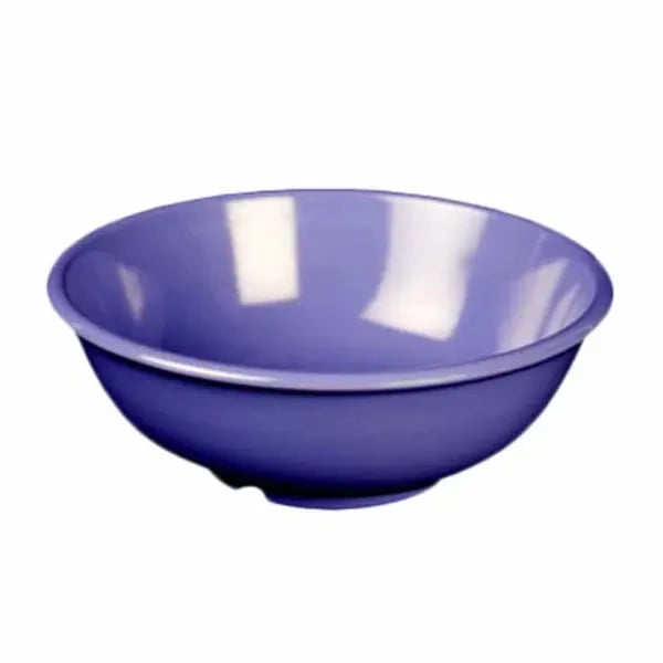 Thunder Group CR5807BU Purple 32 oz. Melamine Salad Bowl | Case of 12