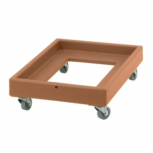 Cambro Camdolly CD2028157 Open Frame Coffee Beige Food Carrier Dolly