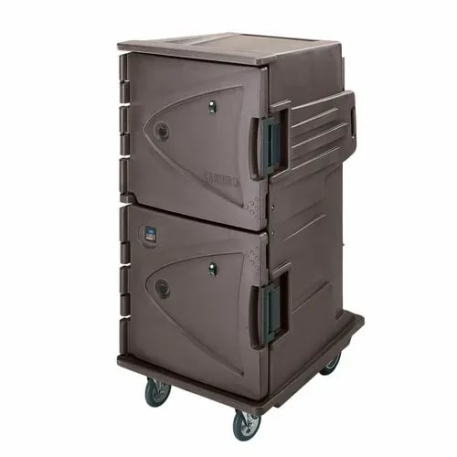 Cambro Camtherm CMBH1826TSC194 Granite Sand Hot Cart