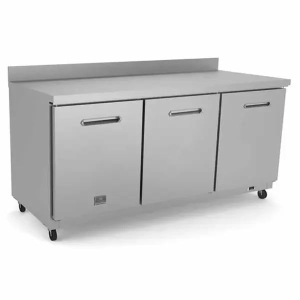 Kelvinator KCHUCWT72R 3-Door Worktop Refrigerator 71-1/2"W
