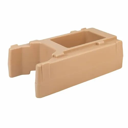Cambro R500LCD157 Coffee Beige Beverage Dispenser Stand