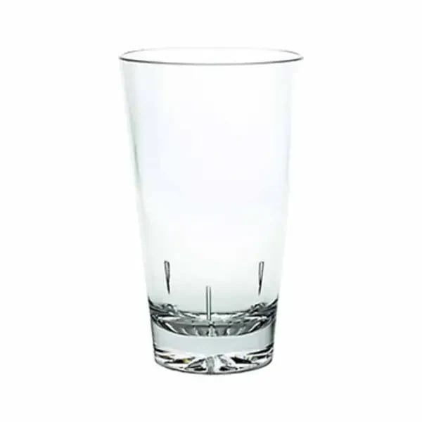 Thunder Group PLTHMG016C 16 oz. Clear Polycarbonate Mixing Glass | Case of 12